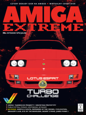 AMIGA EXTREME - OKŁADKA LOTUS ESPRIT TURBO CHALLENGE