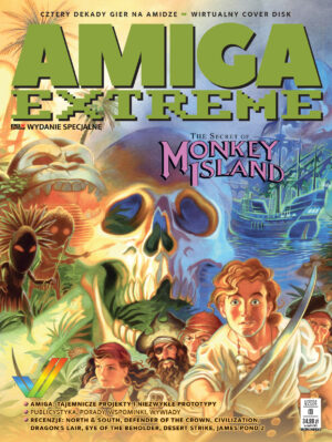 AMIGA EXTREME - OKŁADKA THE SECRET OF MONKEY ISLAND