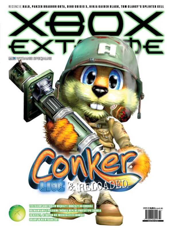 XBOX EXTREME - OKŁADKA CONKER: LIVE & RELOADED (PRZEDSPRZEDAŻ)