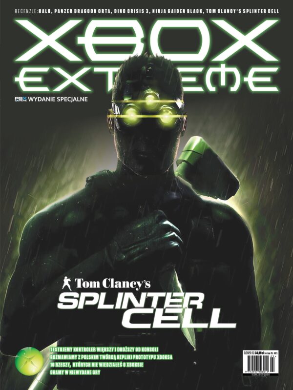 XBOX EXTREME - OKŁADKA TOM CLANCY’S SPLINTER CELL (PRZEDSPRZEDAŻ)