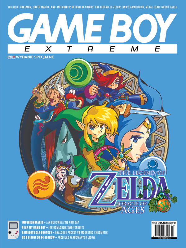GAME BOY EXTREME - OKŁADKA THE LEGEND OF ZELDA: ORACLE OF AGES (PRZEDSPRZEDAŻ)